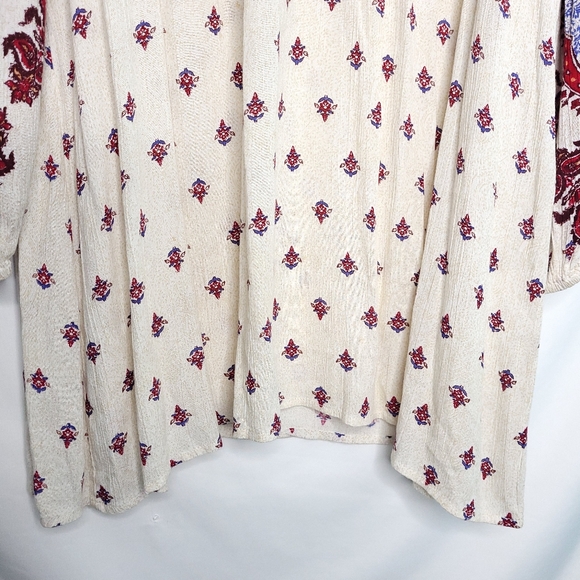 BILLABONG Women's Boho Print, Just Like You, Long Sleeve Dress MEDIUM - Picture 8 of 13
